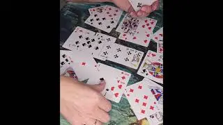 ❤️💖 Крестовый король и червовая дама на расстояние, что же у него в его головушке 😁🫢🤫🤪😘
