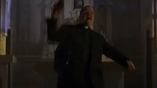 Priest Throwing Bible - Children of the Corn III: Urban Harvest (1995)