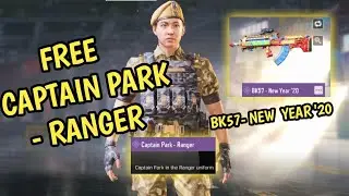 How to get free Captain Park - Ranger & BK57 New Year ' 20 codm