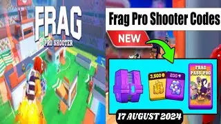 💎New💎 Frag Pro Shooter Gift Code 17 August 2024!