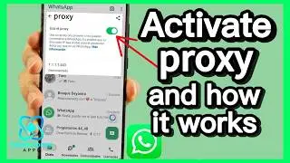 💬 How to Activate Proxy on WhatsApp (Updated Guide)