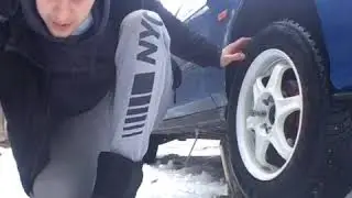 Установка колесных проставок на Honda Civic 6