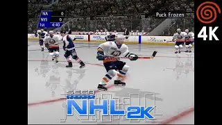 NHL 2K (4K / 2160p / 60fps) | Redream Emulator (Premium) on PC | Sega Dreamcast