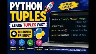 Python Tuples Explained | Tuple in Python for Beginners 🚀