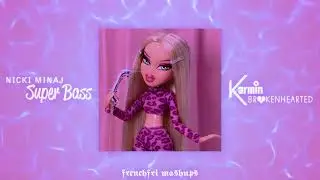 when the mashup works too well but the songs are 5 keys apart (brokenhearted x super bass)