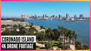 Coronado Island San Diego - 4K Mavic Drone - The Amateur YouTuber