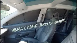 Tesla Model 3 Basenor Side window Sunshades