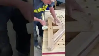 Draw bore mortise and tenon assembly 