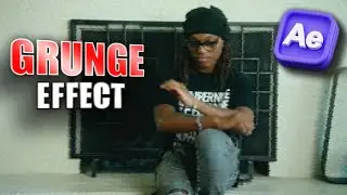 How to make this CRAZY GRUNGE effect! (After Effects)