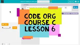 Code.org Course C Lesson 6 Creating Art with Code - Express Course Lesson 4 Answers