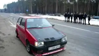 Fiat Uno 2.0 vs Honda Civic 1.6 jdm