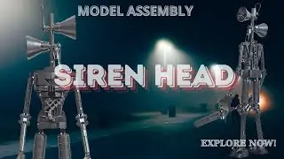 Lego Mastermind Creates SIREN HEAD Unofficial Building