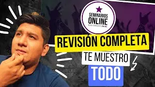 🧐 Revisión completa de seminarios online | Módulos más importantes para tener ÉXITO🚀