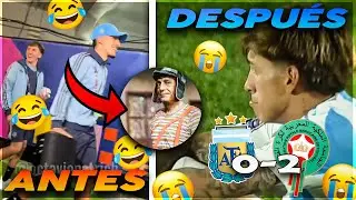 👀🤣 ARGENTINA MADE FUN OF COLOMBIA AND MEXICO BUT AFTERWARDS... 😭❌ (ARGENTINE CRIES)