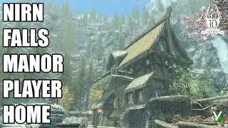 Xbox Skyrim AE: NIRN FALLS MANOR Player Home Mod Showcase