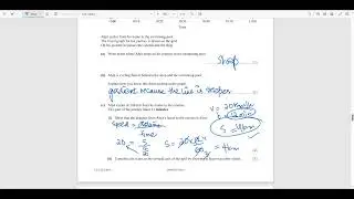 Cambridge IGCSE Mathematics paper 3 Question 6 solved (0580 m16 qp32 Q6)