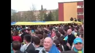 17 апреля. Донецк. Митинг за единую Украину