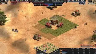 Apertura arqueros Etíopes 1 vs 1 Age of Empires 2 Definitive Edition
