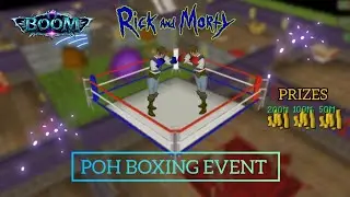 BoomScape Rick & Morty Boxing Event