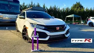 Honda Civic Type R 1st Place Auto x | This Car is Amazing!