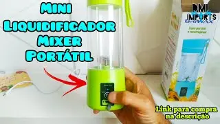 Mini Liquidificador Mixer Portátil USB