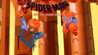 Lego SPIDER-MAN: INTO THE SPIDER-VERSE Official Trailer Recreation