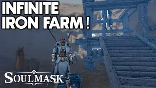 Ultimate Passive Iron Farm Guide - How to Get Unlimited Iron Ore in Soulmask | Mine Shaft Tutorial