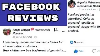 NOMANO FACEBOOK REVIEWS || nomano customers review || nomano fashion || honest review