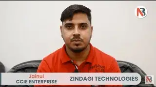 "If you really want to make your career fly then come to NB"- CCIE Enterprise Student Jainul