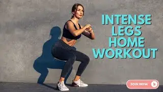 🦵💪 Ultimate Leg Day Workout at Home for Killer Quads & Glutes!