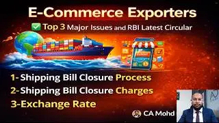 🔥e Commerce Export - Top 3 Biggest Problems 2026 | Shipping Bill Closure in EDPMS 🇮🇳 |