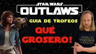 Star Wars Outlaws Trofeo Guía qué grosero - ciega a 30 enemigos con ataques de Nix español PS5