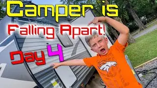 Leaving Arizona, heading to Tennessee! Our RV is FALLING APART! Day 4