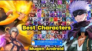 Strablast Anime Crossover Mugen Watch Mode | Best Characters Mugen Game Android