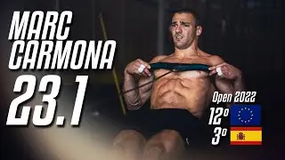23.1 CrossFit Open Marc Carmona 3º España y 12º Europa Open 2022