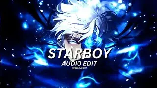 Starboy x Stranger Things [remix -the weeknd [edit audio] |@iceboyeditz
