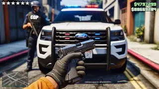 I Become A Cop And Arrest Everyone In GTA 5