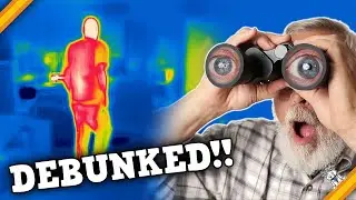 You CANNOT See Through Walls (or Windows) with a Thermal Camera.