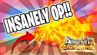 *INSANE* Showcasing FLAME Fruit in Anime Simulator!