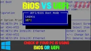 How to Check if Your PC is Using BIOS or UEFI on Windows 10