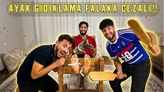 LAUGH AND YOU GET THE FALAKA! (FOOT TICKLING CHALLENGE)