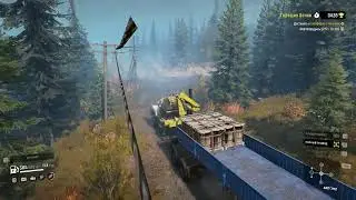 SnowRunner Состязание «Горящие бочки» RL mod.