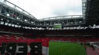 Драка на стадионе фанатов Спартака и цска