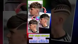 Hair style change with one click ||  PicsArt photo editing || Hair photo editing 