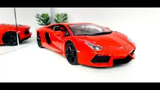 Unboxing 1:18 Lamborghini Aventador made by Maisto (Unboxing)