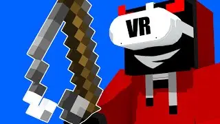 I used VR to make Minecraft Fishing WAY too realistic