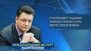 Вадим Елфимов: Столтенберг подарил новому генсеку НАТО Рютте топор войны
