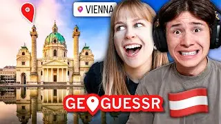 Ich spiele GeoGuessr gegen Hannah in Wien 🇦🇹