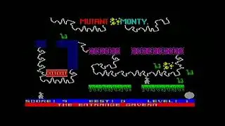 ZX Spectrum Vega Games - Mutant Monty
