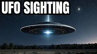 UFO LANDING?! Giant Saucer UAP Caught on Cam!